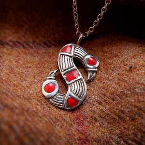Handmade Saxon pendant based on Iffley Brooch
