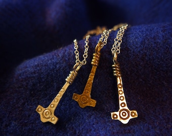 Anglo Saxon Thunor Hammer / Thors hammer/ Mjolnir. Available in silver or bronze