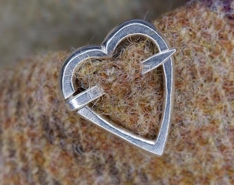 Sterling Silver Luckenbooth Brooch from Aberdeenshire