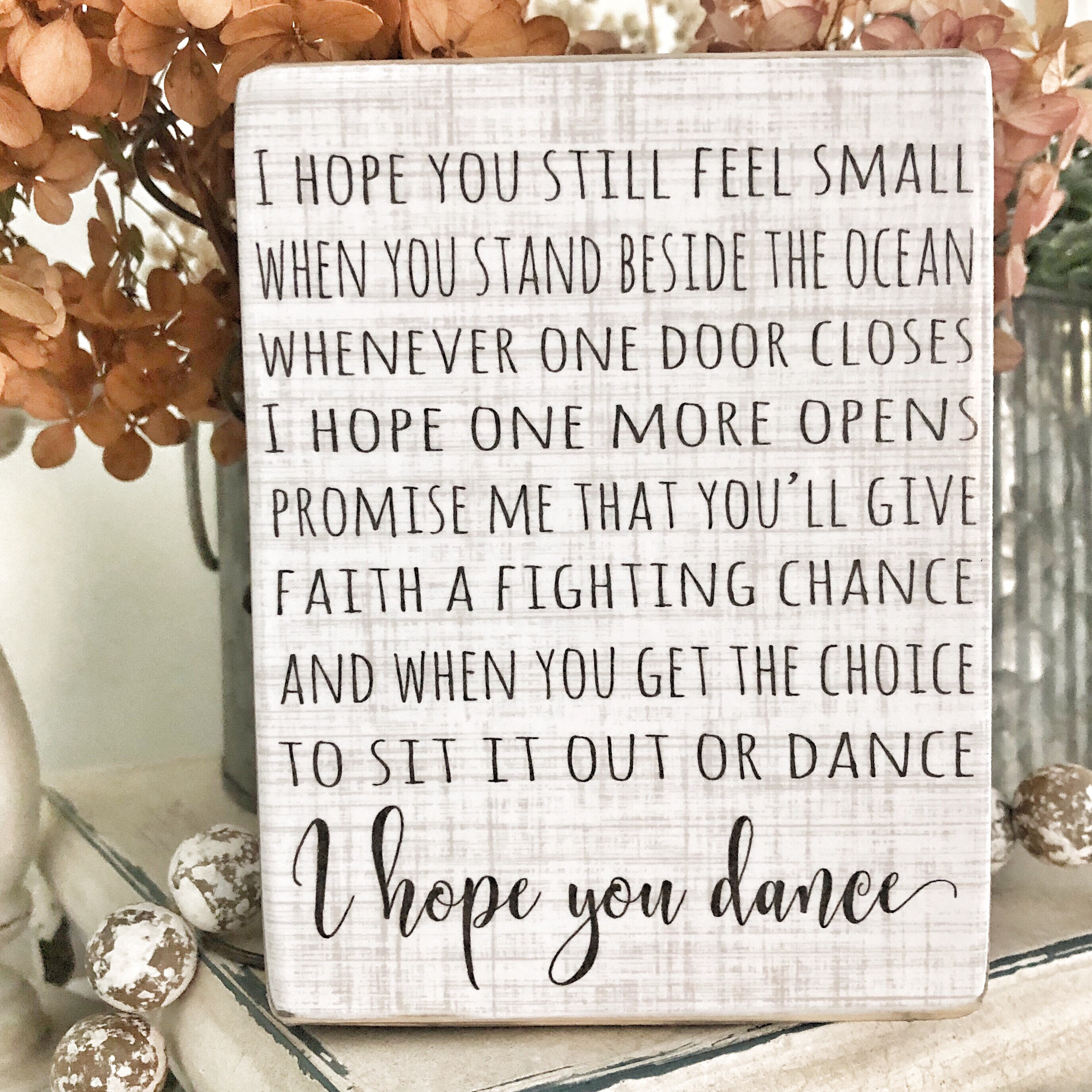 I Hope You Dance - Etsy