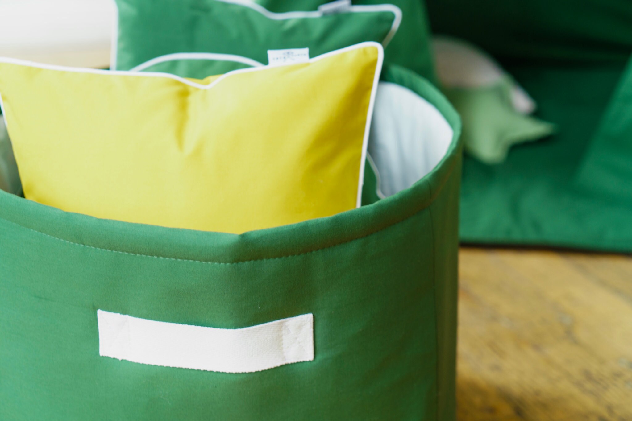 Stoffaufbewahrung Korb Grün Spielzeug Aufbewahrungskorb | Etsy