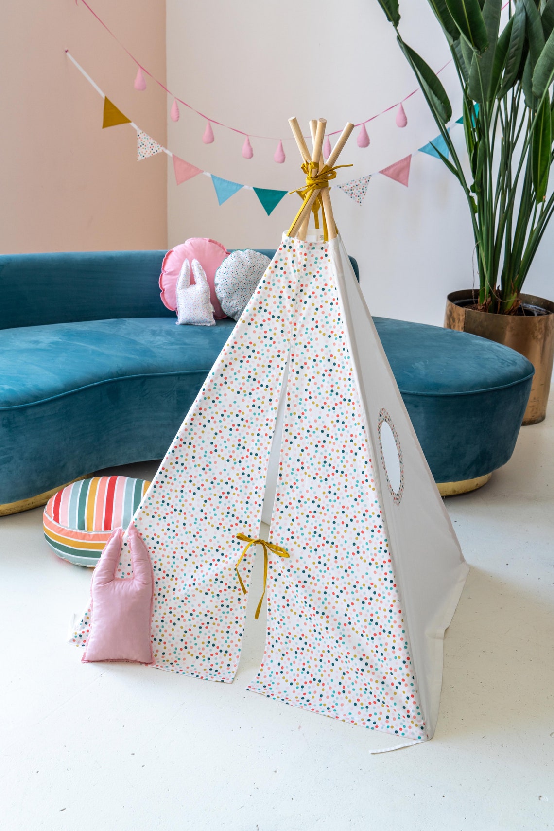 Teepee For kids Small Size Tipi Teepee Tent for Party Etsy