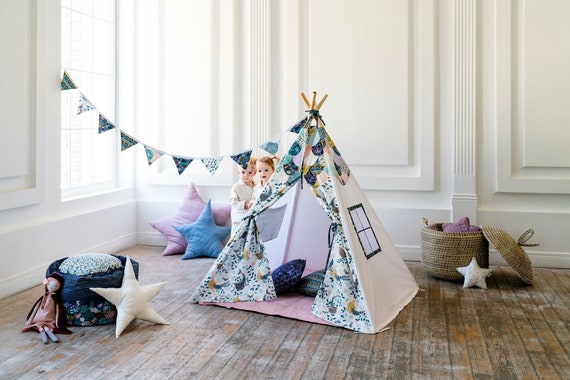 teepee nursery theme