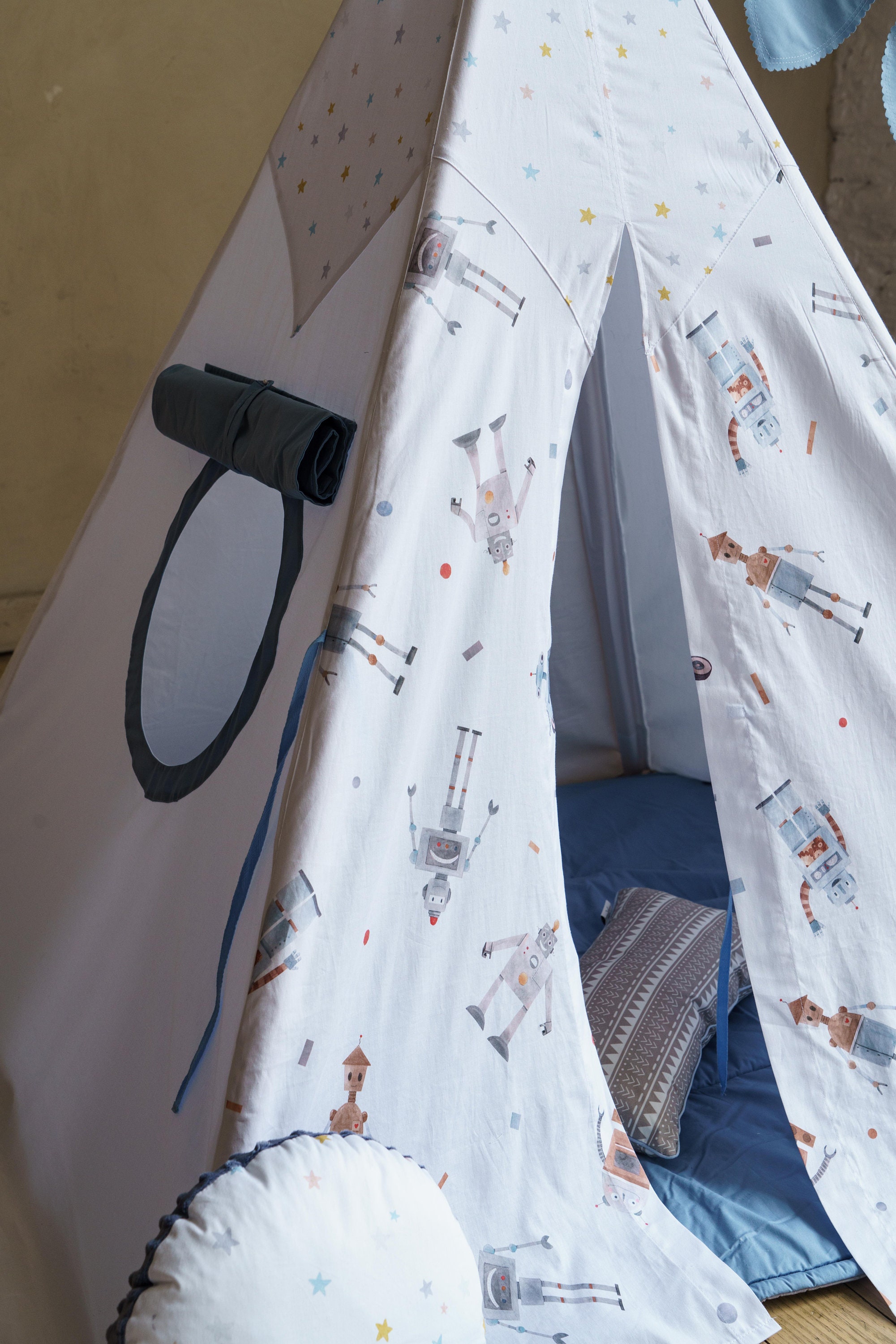 Baby boy TeepeeKids playhouse TipiTeepee for boy roomKids Etsy