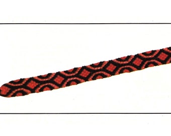 Snake bracelet tutorial in German DIY friendship macrame bracelet pattern for beginners kids