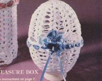 Crochet Easter egg cover pattern PDF egg cosy Vintage crochet pattern in English