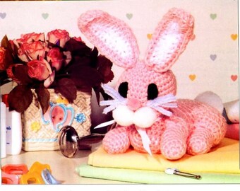Bunny amigurumi pattern PDF Rabbit pattern DIY crochet plush toy tutorial in English