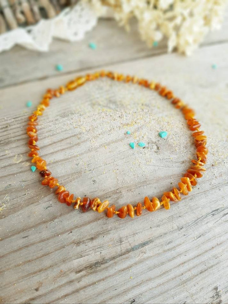 teething beads necklace