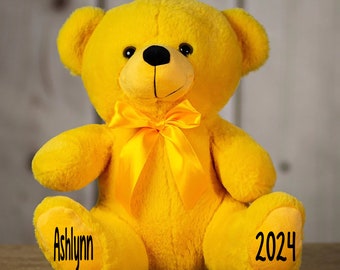 Personalized Teddy Bears-Stuffed Bear-My first teddy bear-Birthday Gift-Baby Shower-Baby Gift-Custom Newborn Gift-Newborn Gift