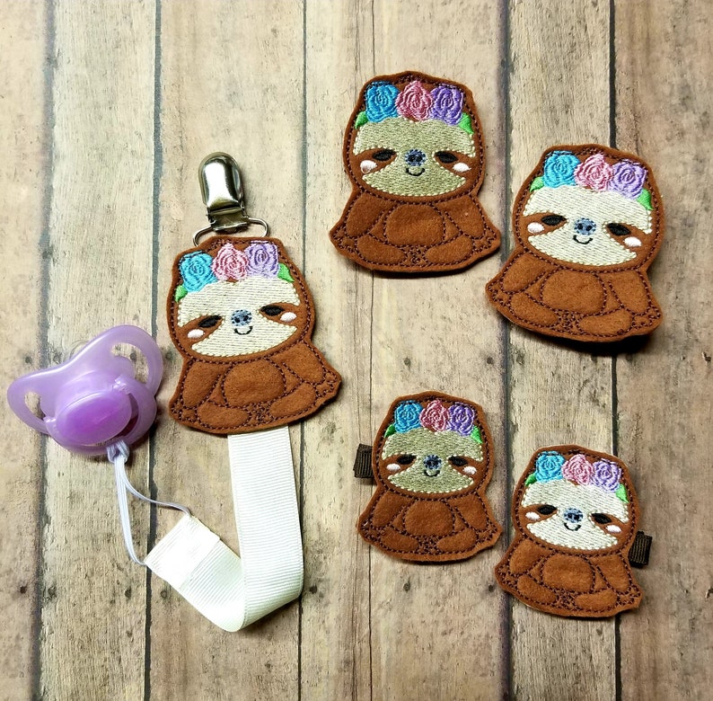 sloth pacifier