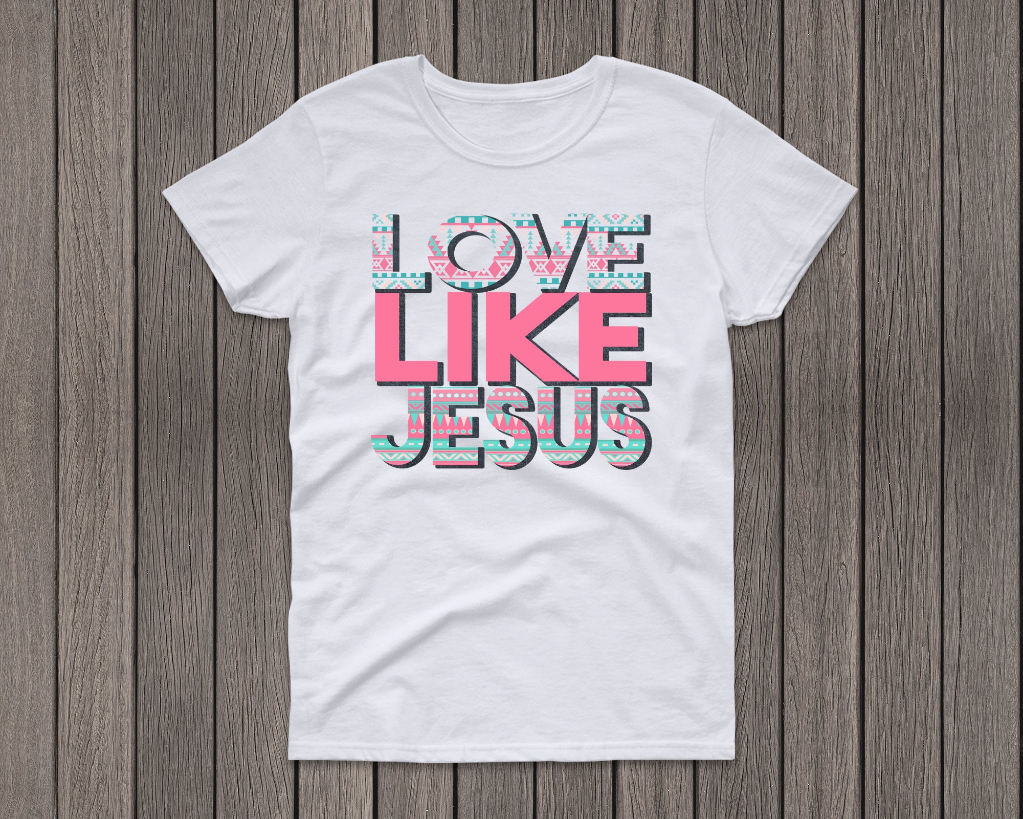 Love Like Jesus T-Shirt-Religious Shirt-Jesus Shirt-Revival | Etsy