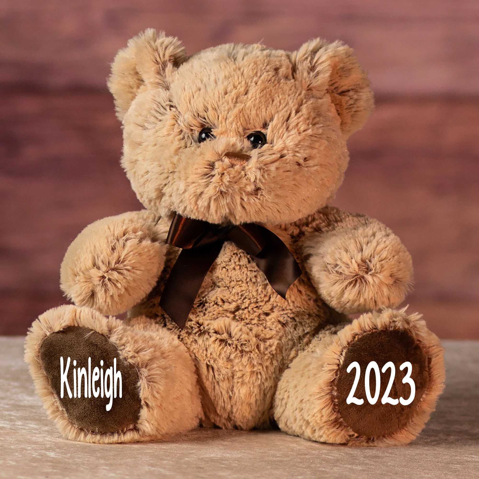 Personalized Teddy Bears-stuffed Bear-my First Teddy Bear-birthday