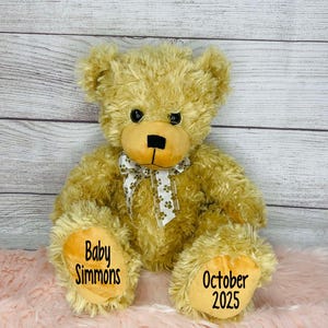 Personalized Bears-Anniversary gift-Bear Plush-Anniversary Basket -2025 gift-Birthday Plush-Birthday gift