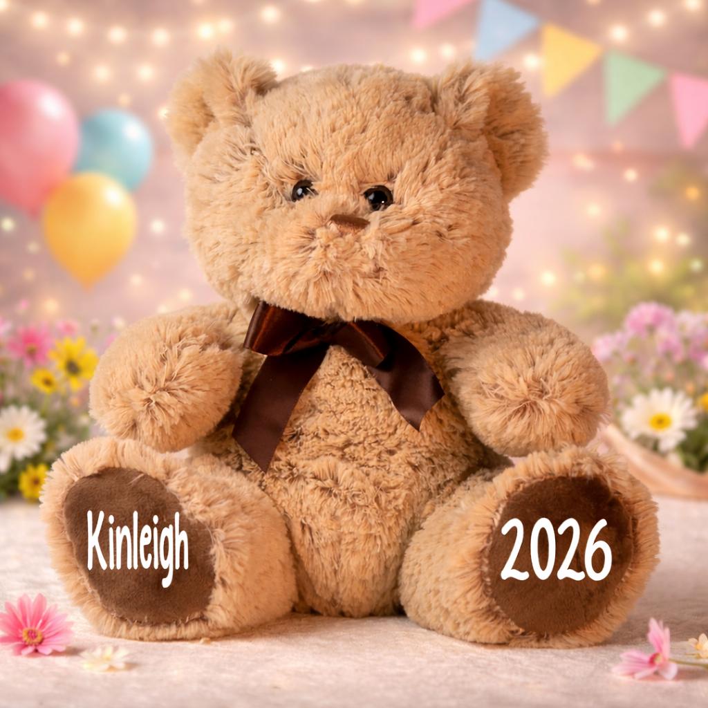 Personalized Teddy Bears-stuffed Bear-my First Teddy Bear-birthday