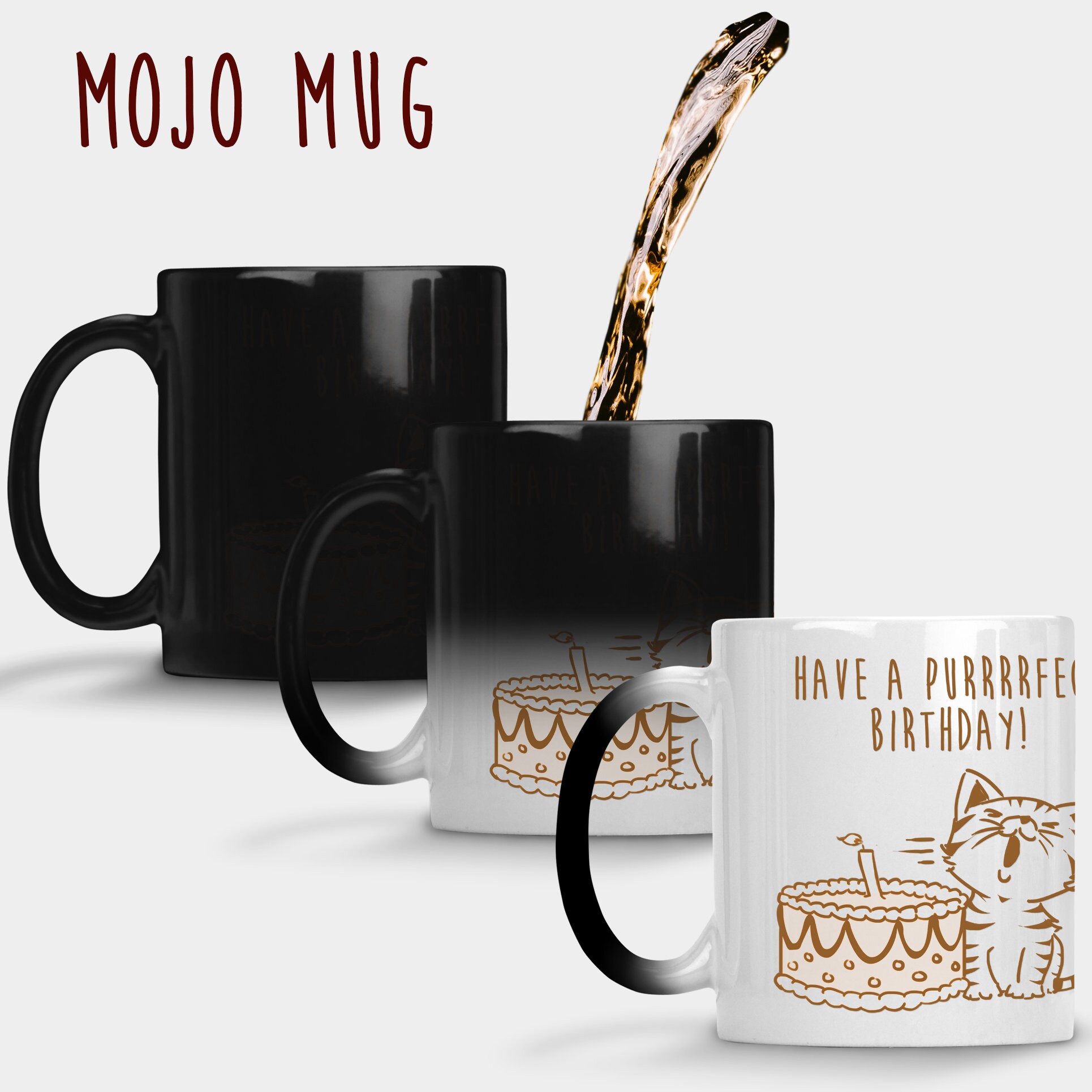 Kitten Mug, Furry Mugs, Cat Coffee Cup, Birthday Party Idea, Giveaways Idea, Kitten Gift, Animal