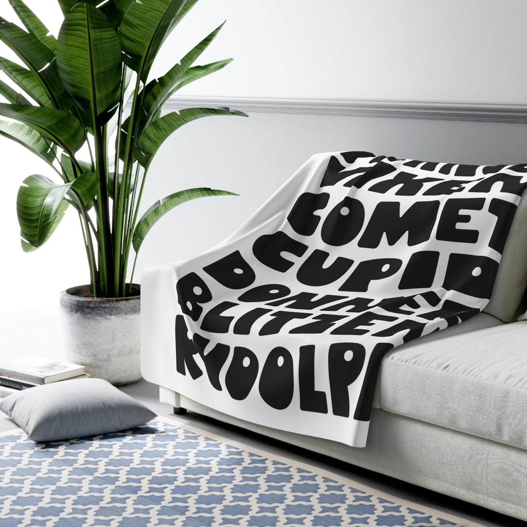 Christmas Blanket Christmas Airbnb Decor Christmas Gift Etsy