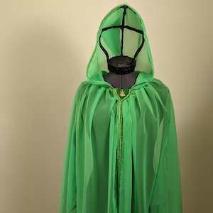 Green leaf pattern cloak（ロングマント）