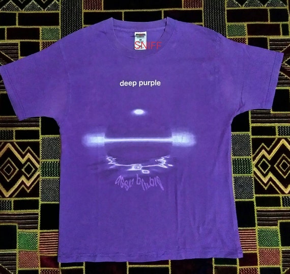 deep purple t shirt vintage
