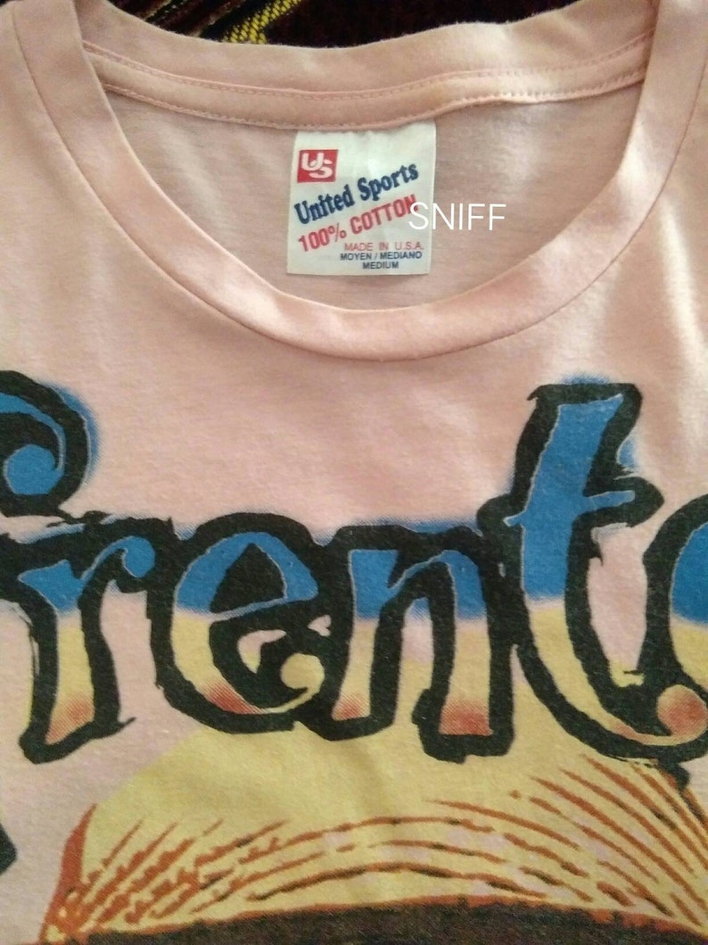 Vintage Frente Marvin The Album Faded pink shirt Medium