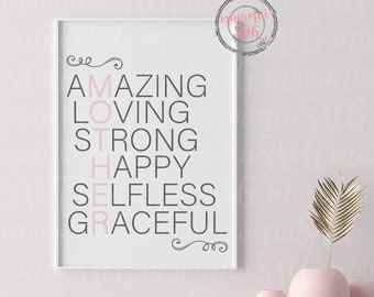 Mother Ever SVG, Mom Life Cut File (Digital Download)