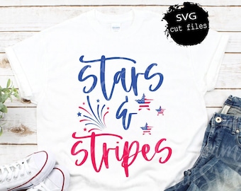 Stars and Stripes, 4th Of July Svg, Independence Day Svg, American Flag Svg, Memorial Day Svg