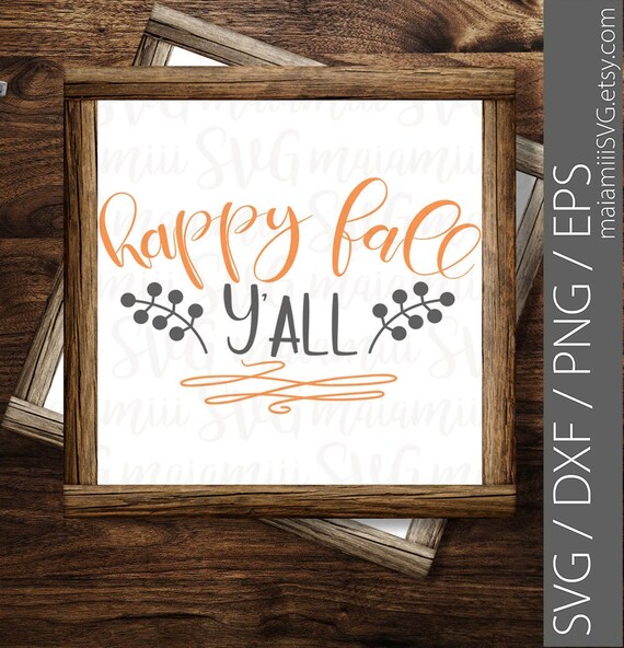 Download Free Happy Fall Yall Svg Cut Files Etsy SVG Cut Files