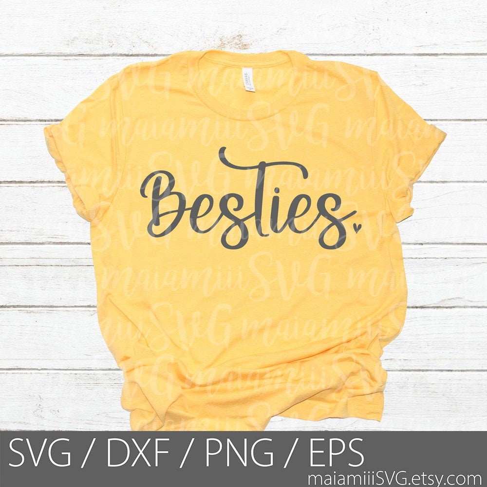 SVG Files Besties Svg Best Friends Svg Friends Svg Cut Etsy Australia
