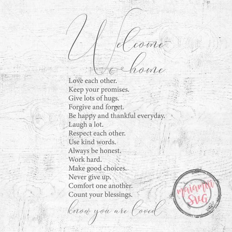 Art Collectibles Clip Art Png Home Sweet Home Dxf Welcome Home Svg Welcome Svg Home Svg Farmhouse Svg Cut File Inspirational Quote