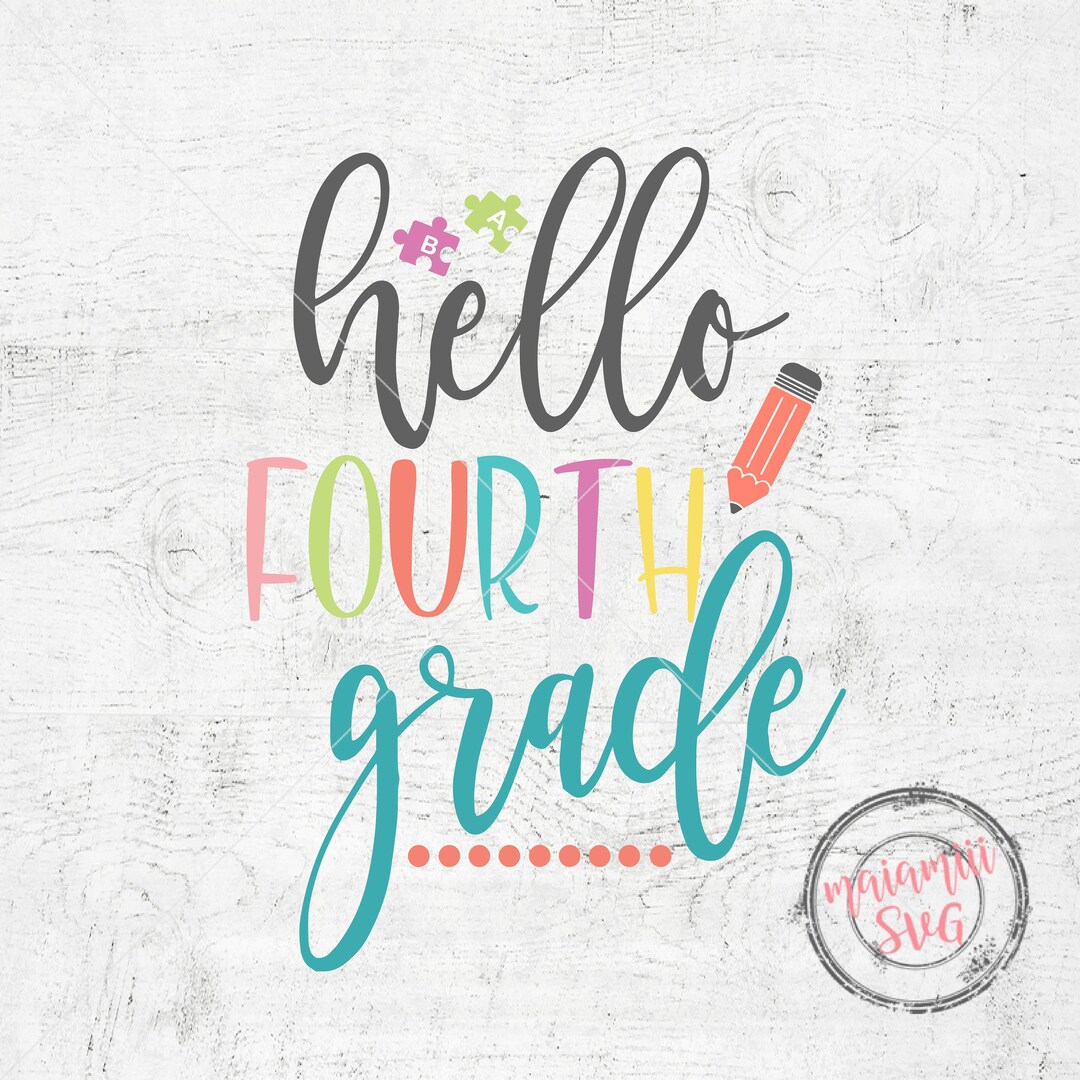 First Day of School Fourth Grade - Il 1080xN.1979064544 Ordi 