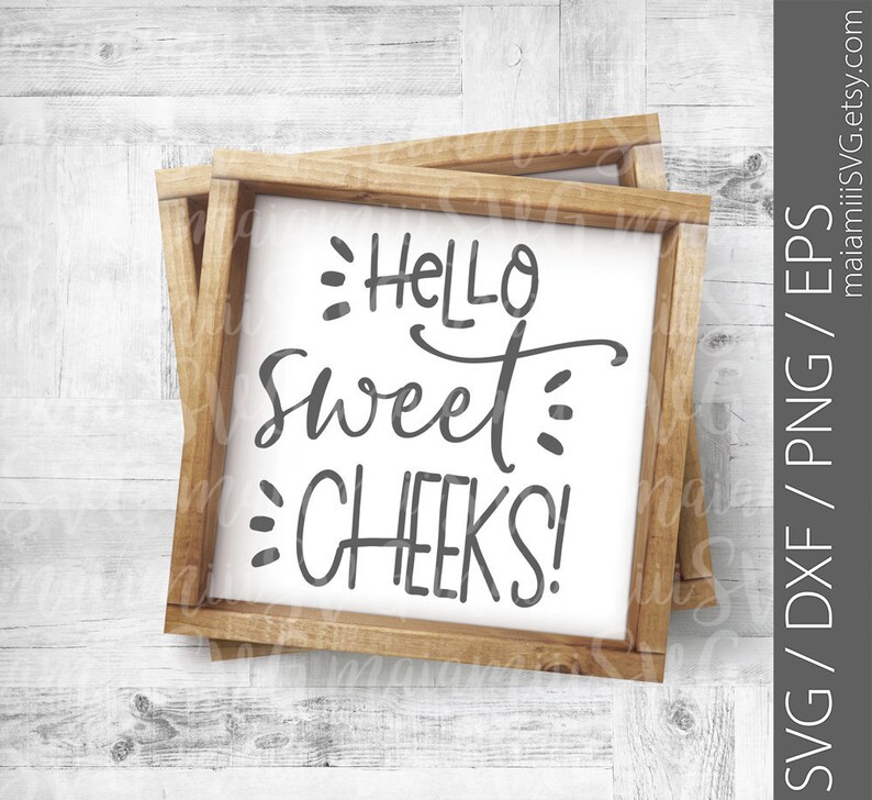 Download Bathroom Wood Sign Bathroom Decor Funny Bathroom Sign Svg Files Hello Sweet Cheeks Cricut Svg Clip Art Art Collectibles Vadel Com