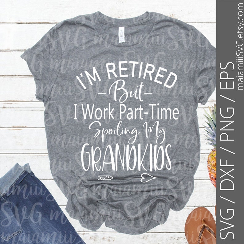 Grandkids SVG Grandchildren SVG Funny Retirement Svg Funny ...