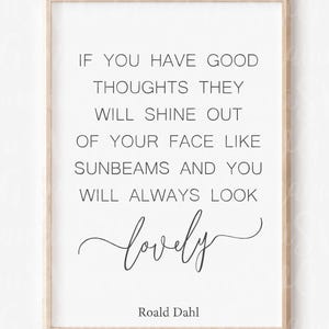 Roald Dahl citaat, mooi citaat, kinderboek citaat, Home Sign Svg, boerderij teken Svg, houten bord Svg