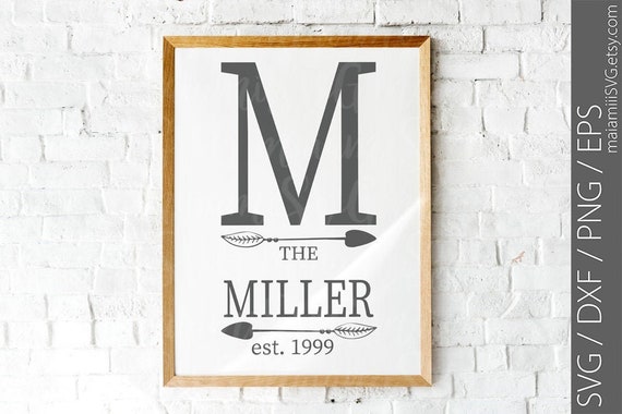 Download Family Name Svg Family Est Svg Family Sign Farmhouse Sign Etsy