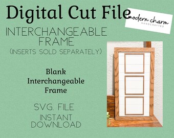 Cornice intercambiabile, Shiplap, Glowforge Laser, Mini Sign SVG, Tiered Tray SVG, Laser Cut File