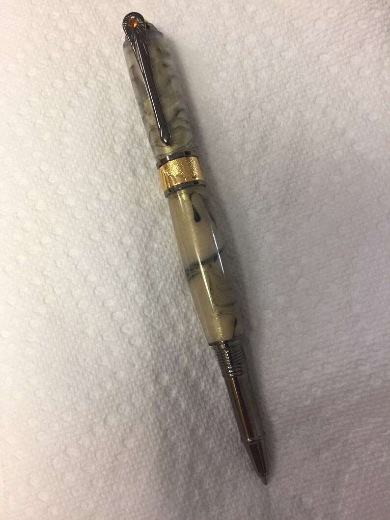 Art Deco Ball Point Pen Etsy