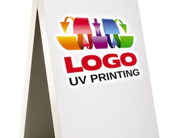 Metal A-board for Chalk Markers or Chalk, UV printing option, MLW