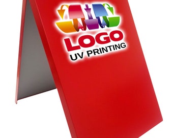 Metal A-board for Chalk Markers or Chalk, UV printing option MLR