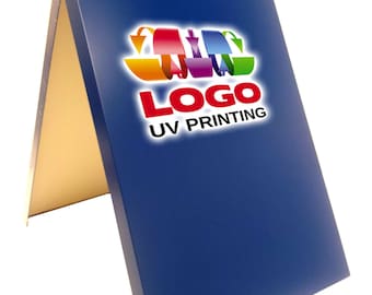Metal A-board for Chalk Markers or Chalk, Metal magnetic A-board UV printing option MLBL
