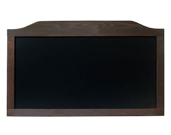 Wooden Menu Board -  Menu Board, Menu sign, Advertising board with factory laminated blackboard panels H+