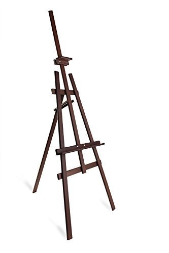 The Grizedale Mini Wooden A-frame Easel for Painting, Signs