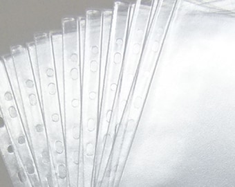 Pack of 10 inserts A4,A5 pockets for wooden menu pouches, Restaurant, Pub, Hotel