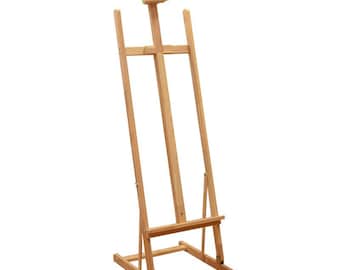 Wooden Easel for sketching and painting or use as a display easel (wedding plans etc) blackboard holder SZ5