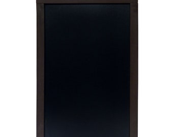 Wooden Menu Board -  Menu Board, Menu Sign, Advertising board with factory laminated blackboard panels - V+