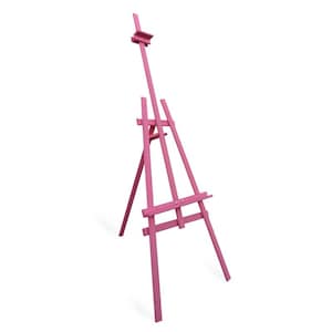 Holzstaffelei S1 rosa