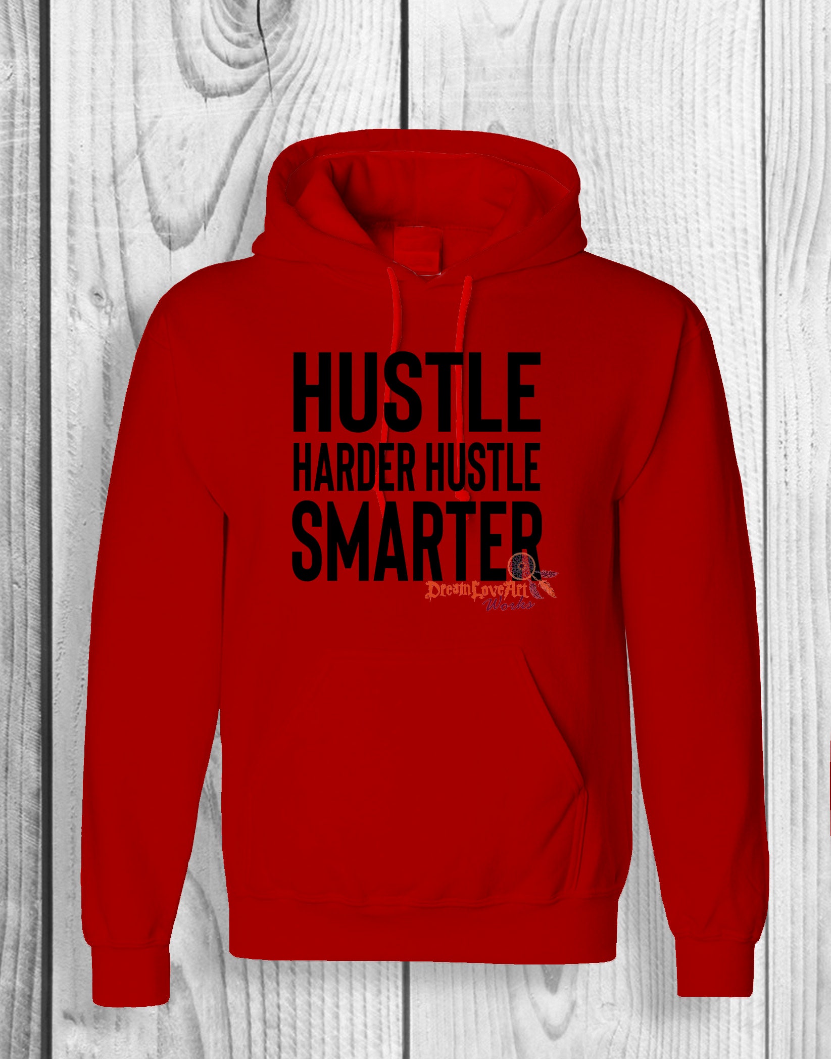 Hustle Harder Hustle Smarter Hoodie Etsy UK