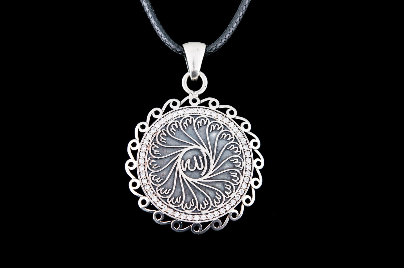 Pendentif arabe argenté bijoux islamiques dargent bijoux de Etsy France