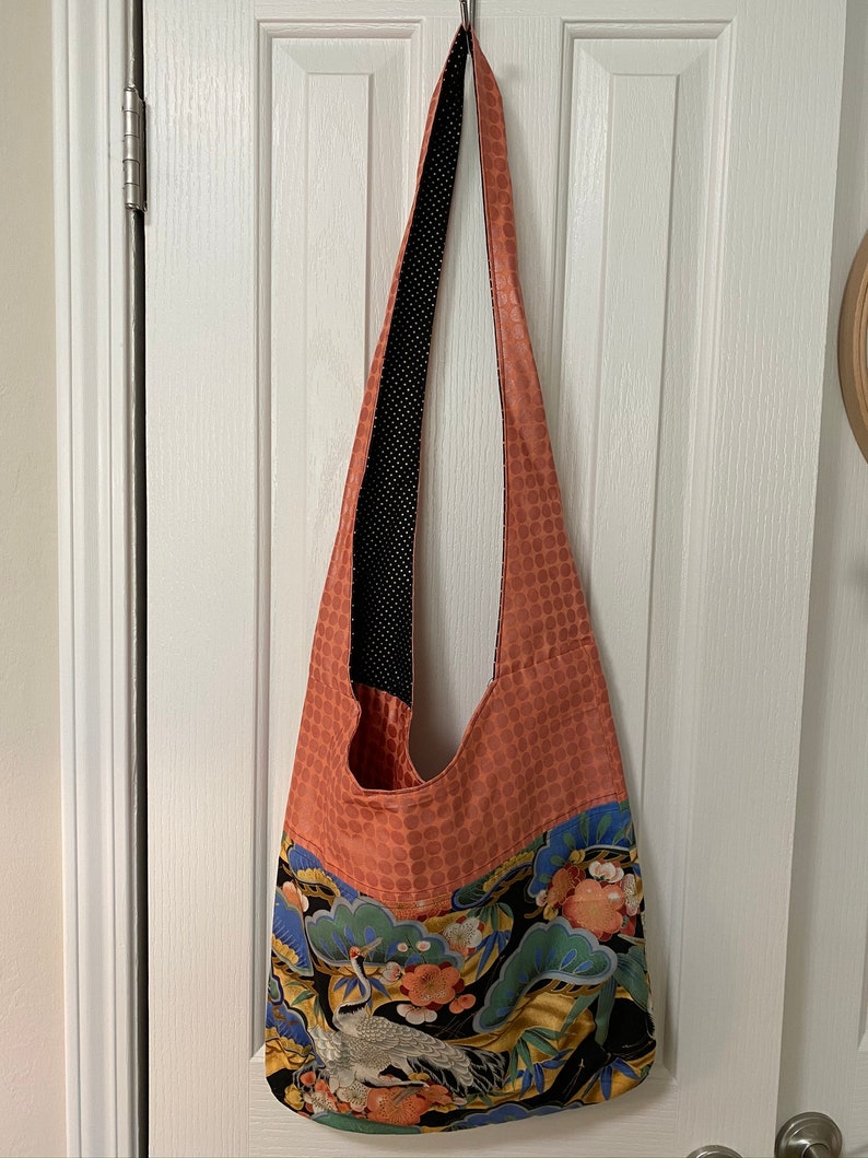 Asian Cranes Crossbody Bag