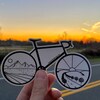 Vintage Red 10 Speed Bicycle Kiss-cut Stickers, Bike Lover Gift ...