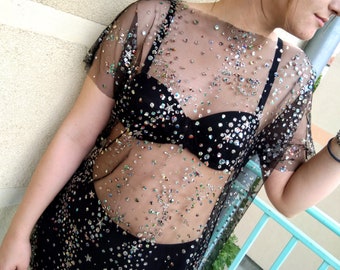 Sheer Star Top - Etsy