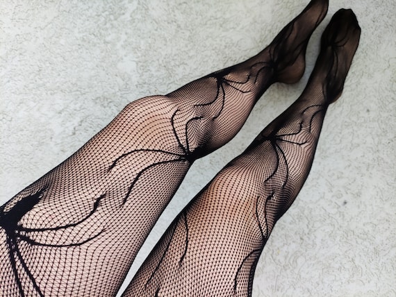 Stretch-mesh tights